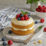 Homemade Simple Vanilla Cake Recipe
