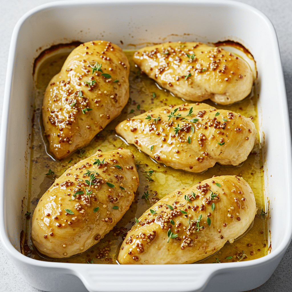 The Ultimate Guide to Easy Chicken Dinners: 26 Must-Try Recipes 7 Oven Baked Honey Mustard Chicken