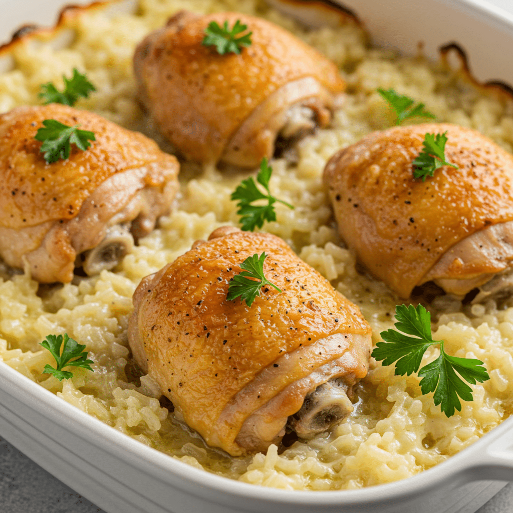 The Ultimate Guide to Easy Chicken Dinners: 26 Must-Try Recipes 12 Oven-Baked Chicken and Rice