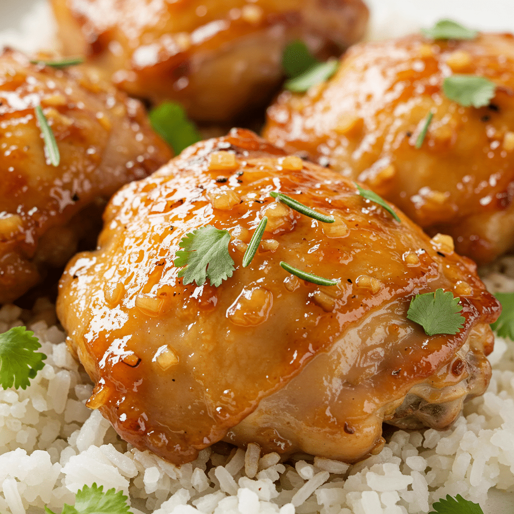 The Ultimate Guide to Easy Chicken Dinners: 26 Must-Try Recipes 14 Easy Honey Garlic Chicken Thighs