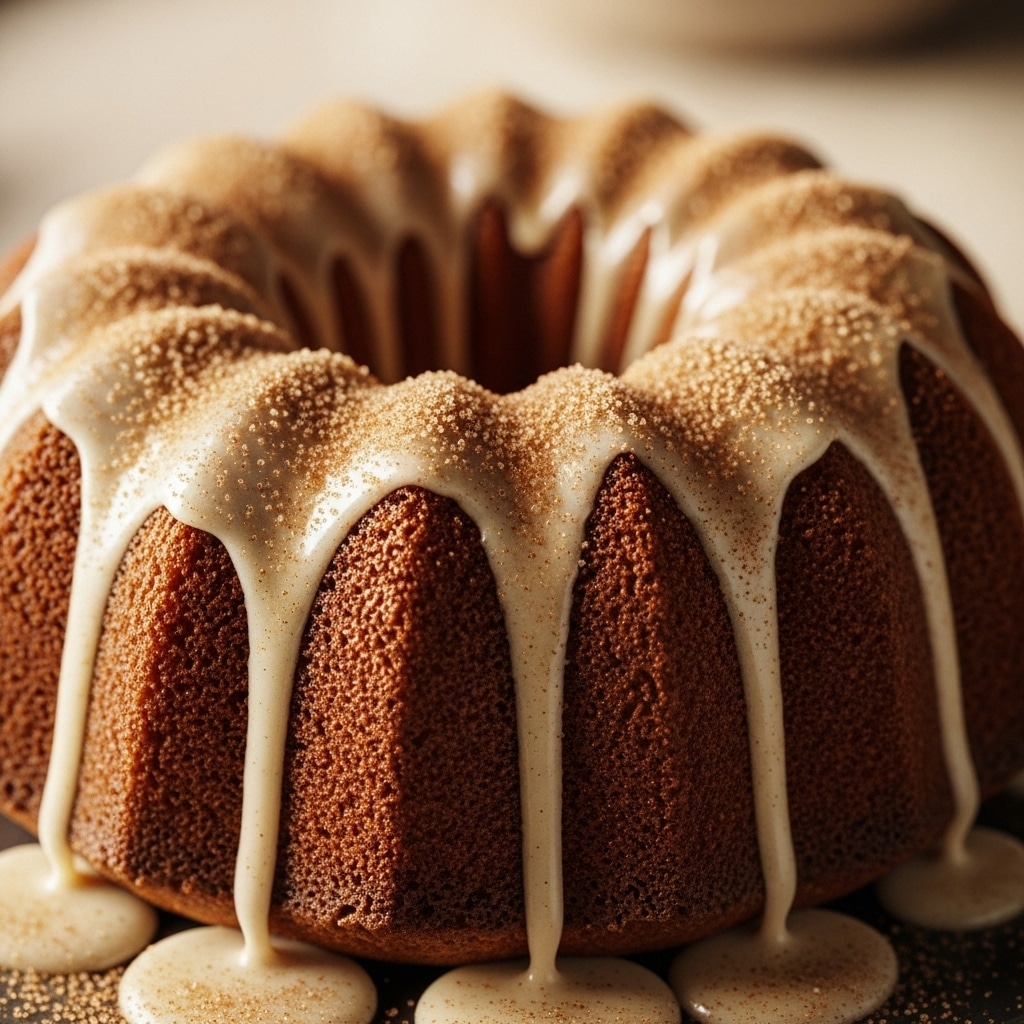 Cozy Snickerdoodle Bundt Cake