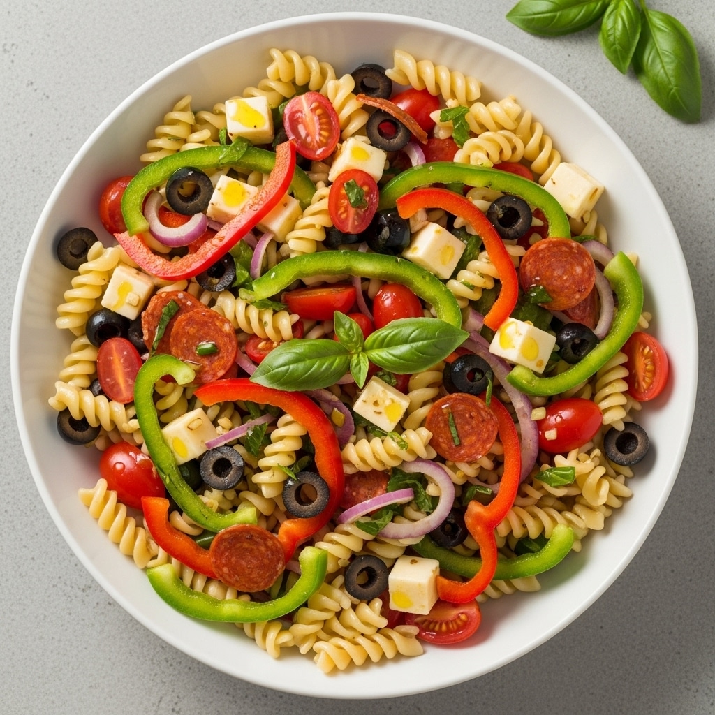 Zesty Italian Pasta Salad