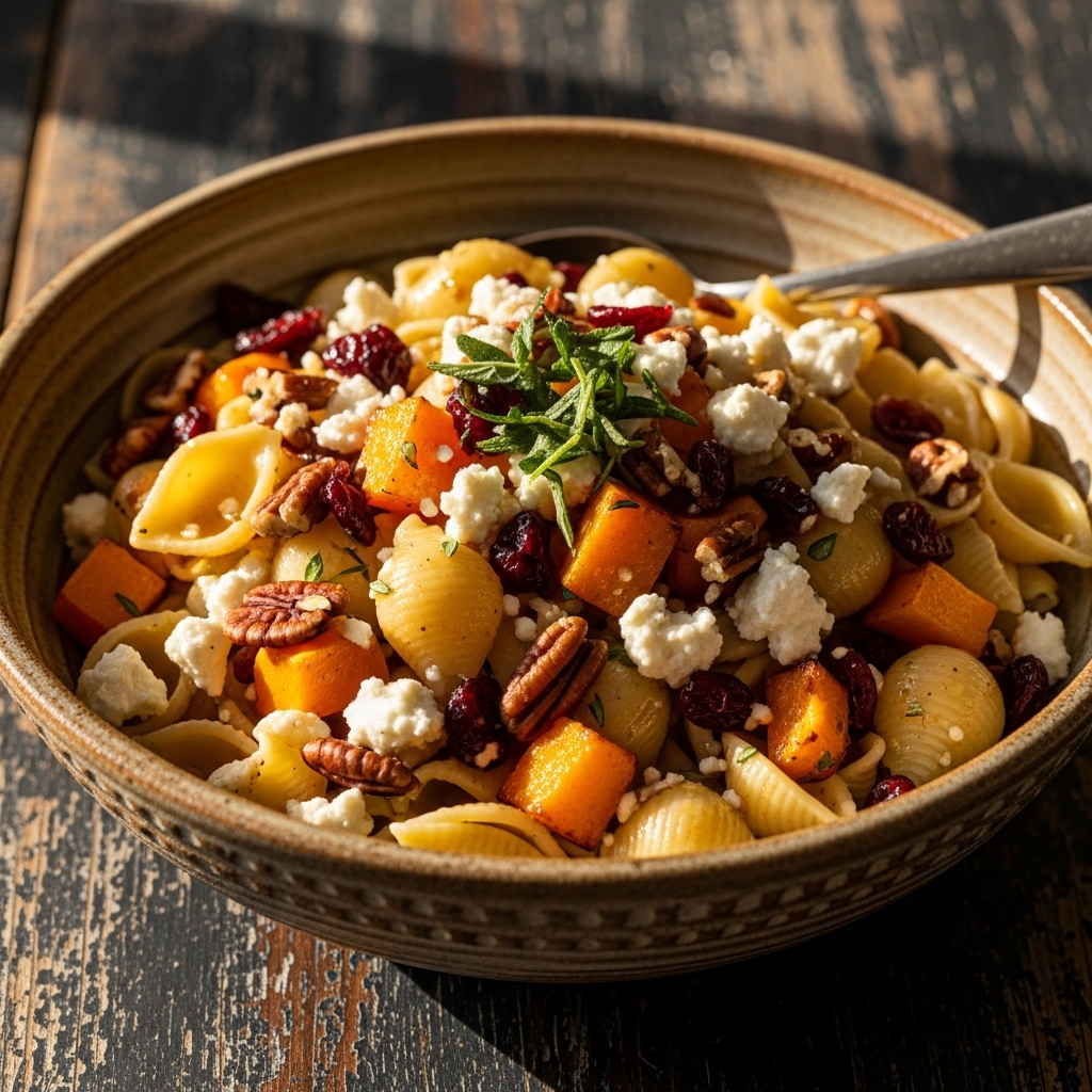 Chopped Fall Pasta Salad