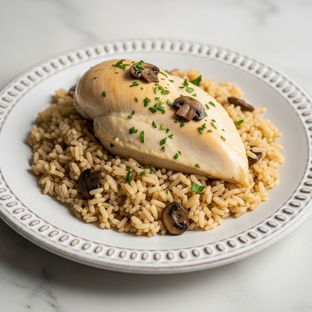 No-Peek Chicken and Rice