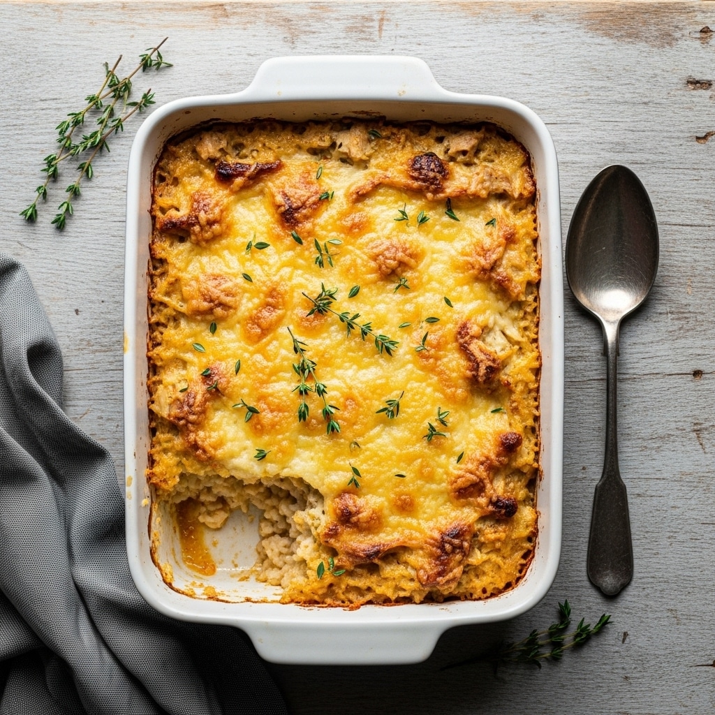 Old School Chicken and Rice Casserole: Simple Homemade Comfort Food