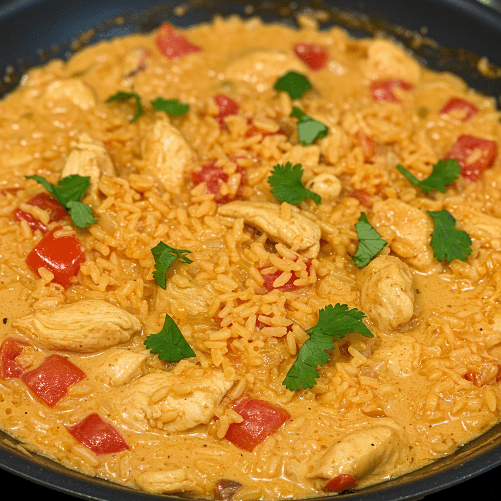Queso Chicken and Rice One Pot Meal 2 Queso Chicken and Rice One Pot Meal