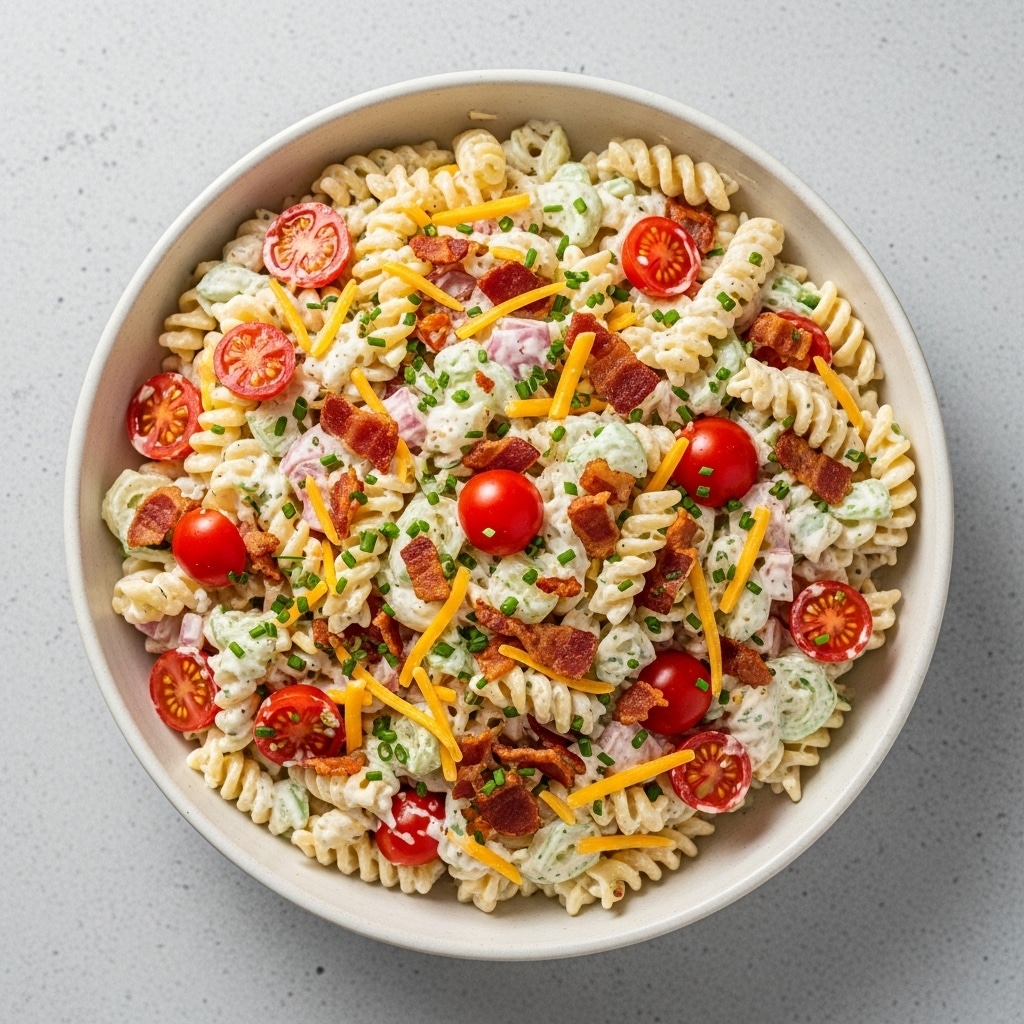 Ranch Pasta Salad Recipe