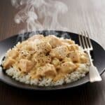 Simple Creamy Smothered Chicken and Rice: Easy Home Cooked Meal