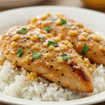 Skillet Honey Garlic Chicken Breasts