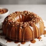 Upside Down Pecan Bundt Cake