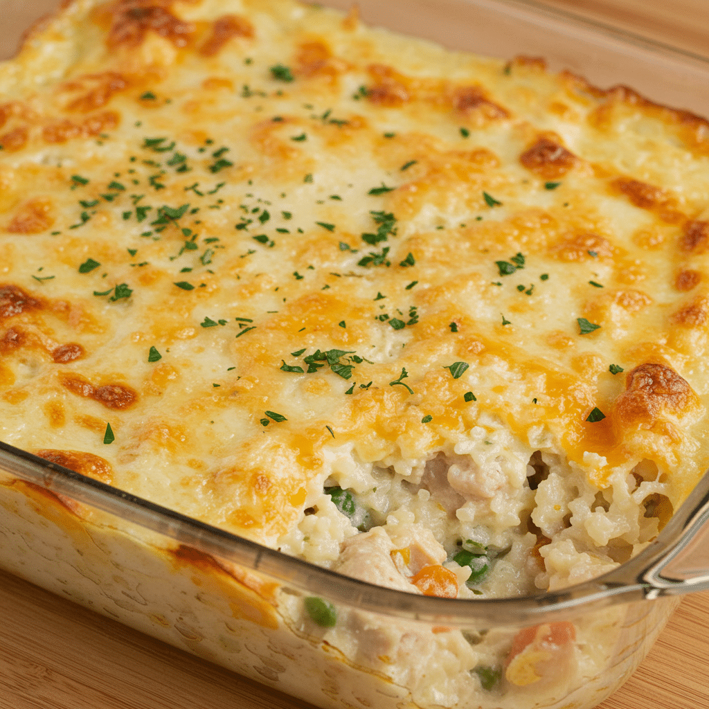 Vintage Chicken & Rice Casserole 2 Vintage Chicken & Rice Casserole