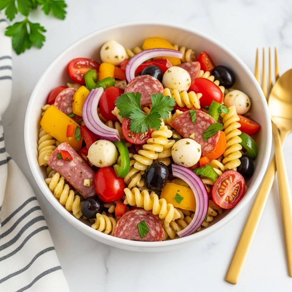 Zesty Italian Pasta Salad
