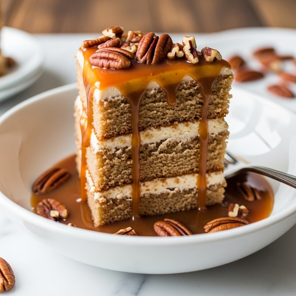 butter pecan cake recipe easy homemade fall dessert 1