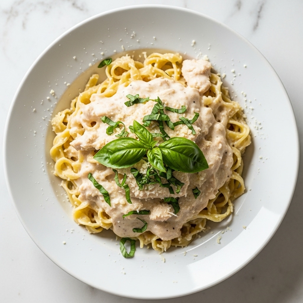 creamy chicken noodles 1