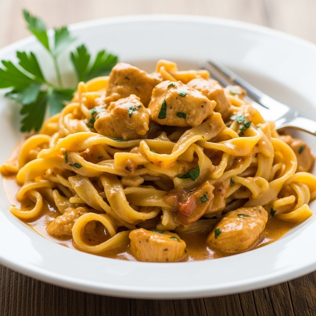 one pot chicken noodles 2