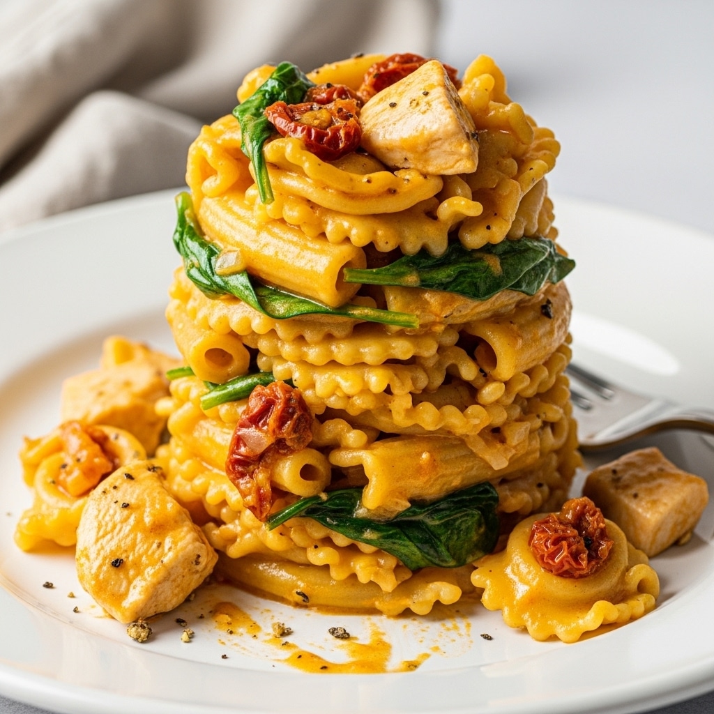 rich creamy marry me chicken pasta 2